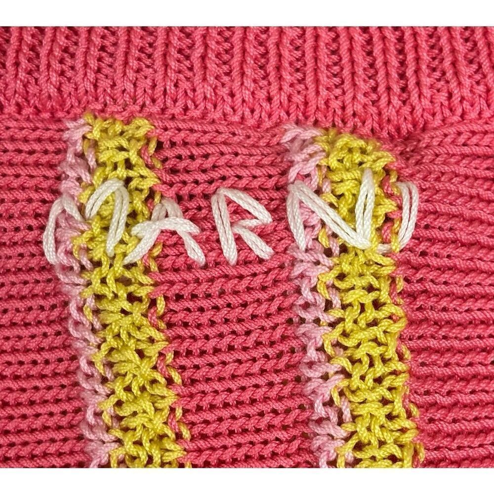 Marni 100% Cotton Skirt in Pink Gummy NWT Size 38/2 - Picture 8 of 12